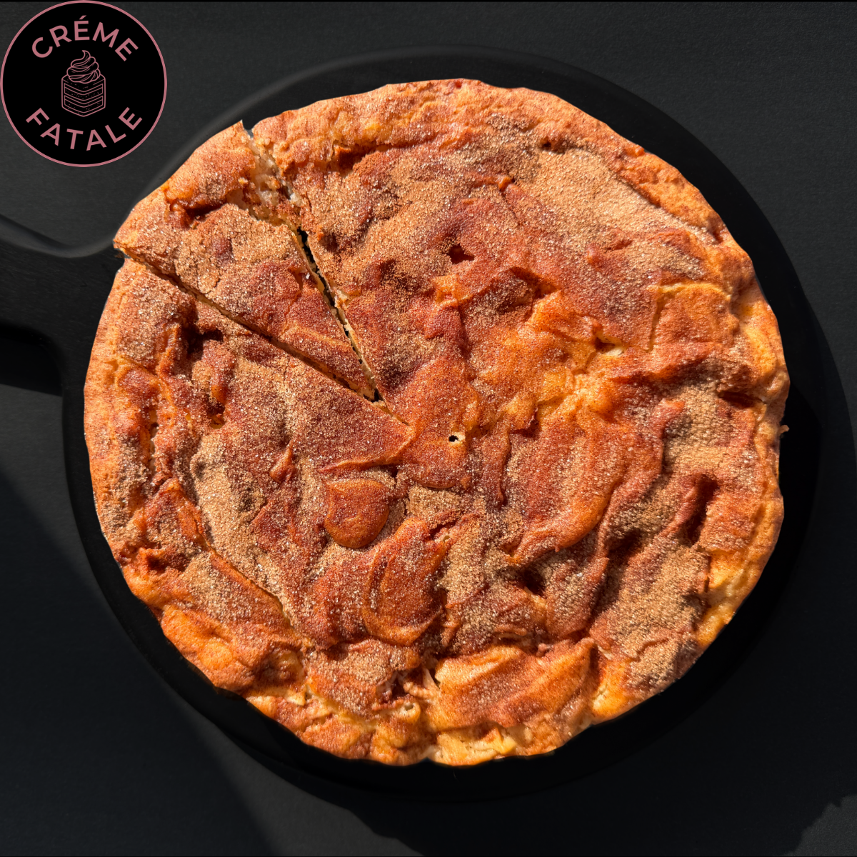 The Sweet Deception Cinnamon Apple Cake