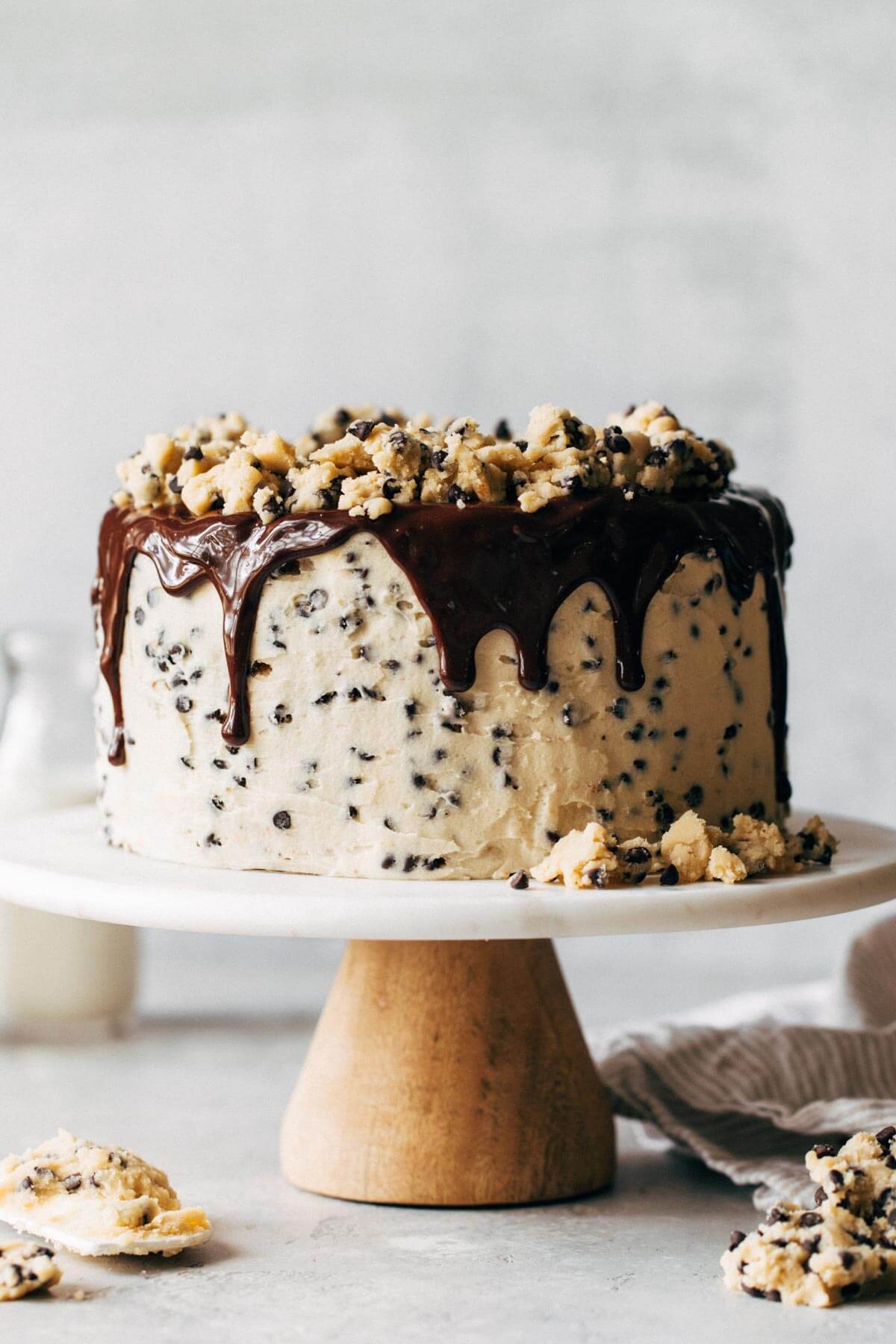 Dangerously Decadent Cookie Dough Cake