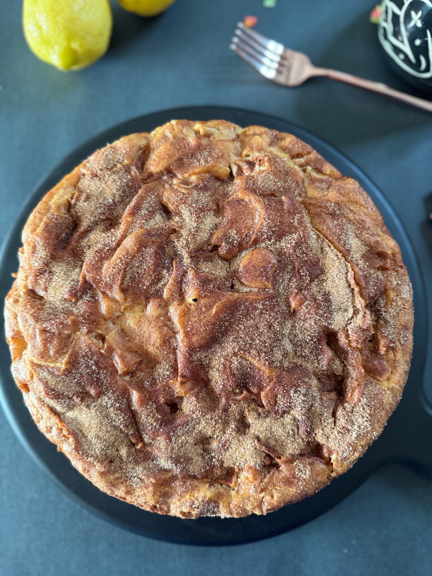 The Sweet Deception Cinnamon Apple Cake