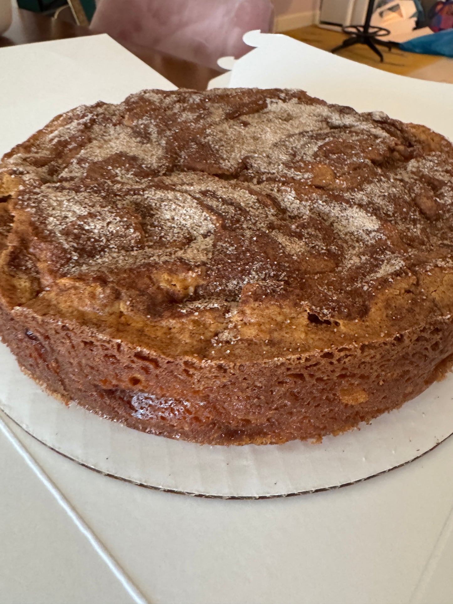 The Sweet Deception Cinnamon Apple Cake